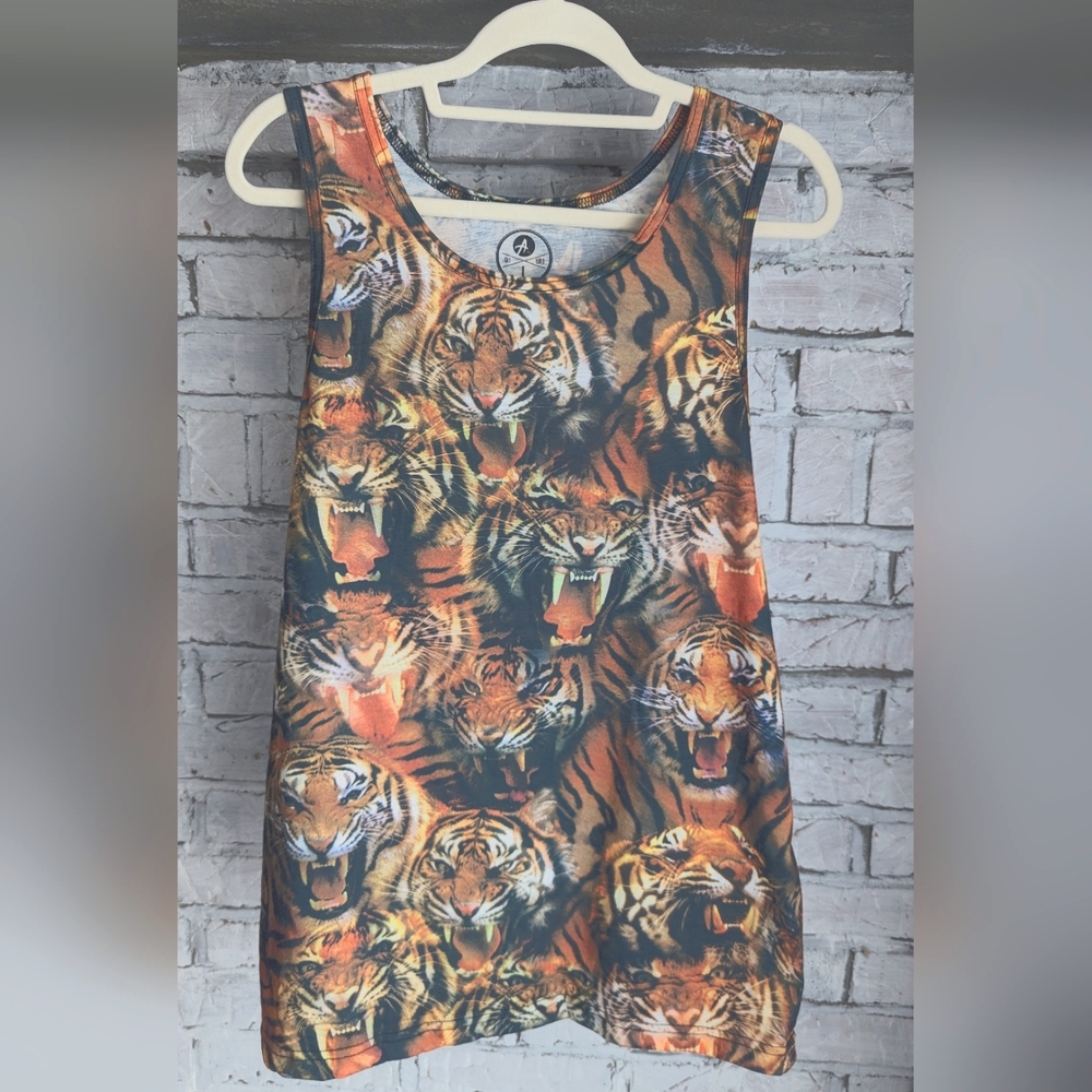 Tiger Print Tank Top